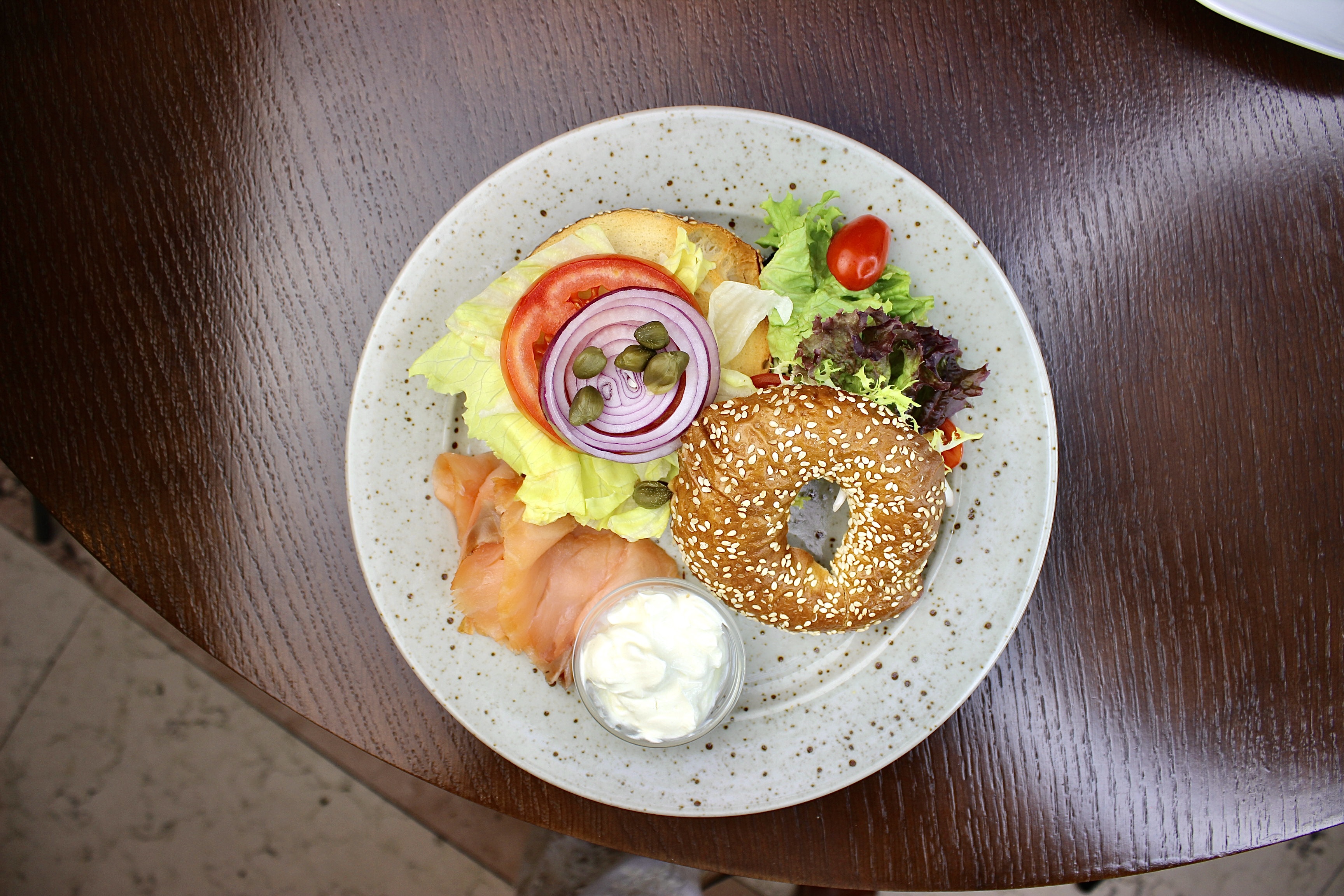 Snídaňový bagel